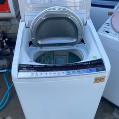 NO B588🌈福岡市内配送設置無料✨🌈HITACHI(日立) 9.0/kg洗濯機 ✨乾燥5kg BW-DV90AE4の画像