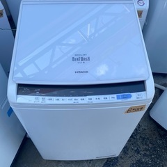 NO B589🌈福岡市内配送設置無料✨🌈日立　洗濯乾燥機　ビートウォッシュ　BW-DV90CE6 9kg 乾燥5kg 2019年の画像