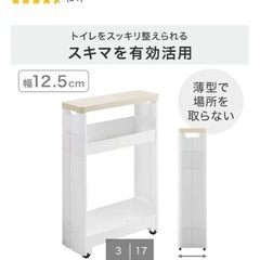 【ニトリ】サニタリーワゴンの画像
