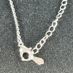 モアサナイト 0.5ct ネックレス シルバー925 人工モアサナイト  21321912の画像