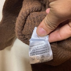 タートルネックセーターの画像