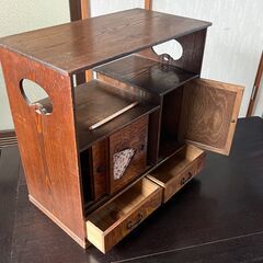 大正末期の小箪笥（小引き出し）　桑の木？　　　　　　　　　　　　　　　　　★引取り期限　10月30日〆切の画像