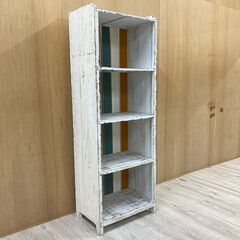 シャビースタイル　オープンラック　書棚　アンティーク仕上げの画像