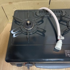 【Rinnai リンナイ】都市ガス用 ガステーブルコンロ KG35NBKR（右強火力）グリル付き の画像