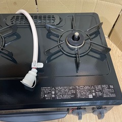 【Rinnai リンナイ】都市ガス用 ガステーブルコンロ KG35NBKR（右強火力）グリル付き の画像