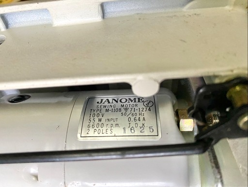 ジャノメミシン 801型 トピア 蛇の目ミシン 台付 ヴィンテージ ma140