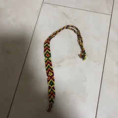 ミサンガ　黄の画像