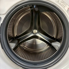 AQUAドラム式洗濯機 AQW-DX12N 洗濯12kg 乾燥6kg 2023年製の画像