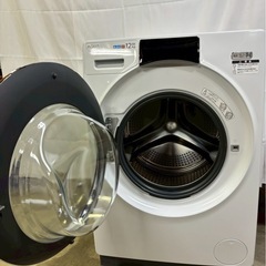 AQUAドラム式洗濯機 AQW-DX12N 洗濯12kg 乾燥6kg 2023年製の画像