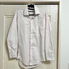 長袖 シャツ 白 青 ピンク 紫の画像