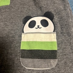 95センチ　長袖　Tシャツ　パンダ
の画像