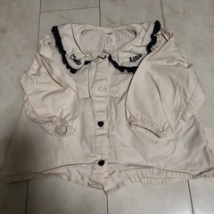 長袖ブラウス　80の画像