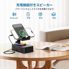 Bluetoothスピーカー✨充電しながら使えるスタンドタイプ🎶の画像