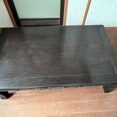 昭和初期の座卓　かなり重量があります　　　　　　　　　　　　　　　　　　　　★引取り期限　10月30日〆切の画像