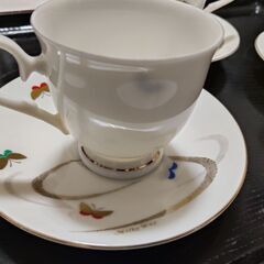 未使用 箱なし ティーカップ ソーサー セットの画像