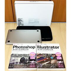 【MacBookAir（11インチ）】＊Adobe CS6・教則本・カバー付き！の画像