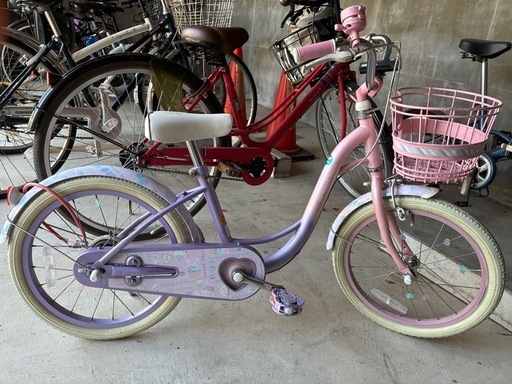 自転車　メゾピアノM 18インチ　ピンク
