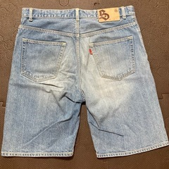 ジーンズハーフパンツの画像