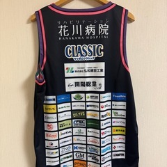 レバンガ北海道 桜井良太 引退試合記念 リバーシブルシャツ 2024年6月8日 黒×白 11番 の画像
