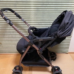 アップリカ　Aprica　最上級　オプティアクションプレミアム　レザーハンドルの画像