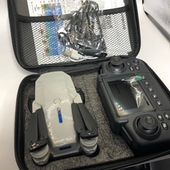 新品【148】HDデュアルカメラ スクリーンリモコン＋WiFi伝送 折りたたみドローン（ライトグレー）の画像