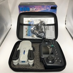 新品【148】HDデュアルカメラ スクリーンリモコン＋WiFi伝送 折りたたみドローン（ライトグレー）の画像