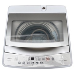 ★【美品】AQUA  6kg 全自動洗濯機  AQW-S6R  2024年製の画像
