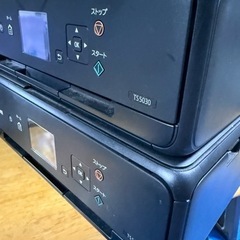 プリンター2台 Canon キャノンの画像