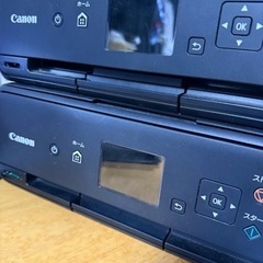 プリンター2台 Canon キャノンの画像