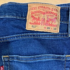 LEVI'S 512 デニム W28 L30の画像