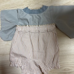 cottoli 七夕 彦星 ベビー袴 ロンパース 袴ロンパース 70cmの画像