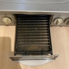 パロマ　都市ガス用2口➕魚焼きグリル付きコンロ　の画像