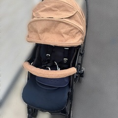 ピジョン ランフィ　AB型ベビーカー ※新品着せ替えカバー付きの画像