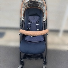 ピジョン ランフィ　AB型ベビーカー ※新品着せ替えカバー付きの画像