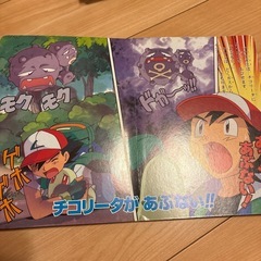 ポケモン　アニメ絵本　　金銀　チコリータの画像