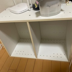 2段 カラーボックスの画像