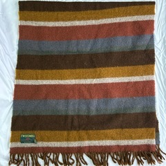 TWEEDMILL ストライプ ブランケットの画像