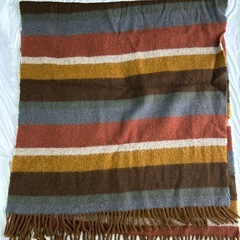 TWEEDMILL ストライプ ブランケットの画像