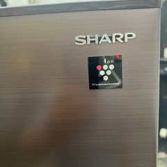 シャープ メガフリーザー冷蔵庫 SJ-PD28E-T 280L 2019年の画像