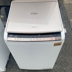 NO B598🌈福岡市内配送設置無料✨🌈BW-D8WV-N 日立 洗濯乾燥機 ビートウォッシュ 洗濯8kg 乾燥4.5kgの画像