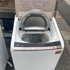 NO B598🌈福岡市内配送設置無料✨🌈BW-D8WV-N 日立 洗濯乾燥機 ビートウォッシュ 洗濯8kg 乾燥4.5kgの画像