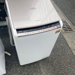 NO B598🌈福岡市内配送設置無料✨🌈BW-D8WV-N 日立 洗濯乾燥機 ビートウォッシュ 洗濯8kg 乾燥4.5kgの画像