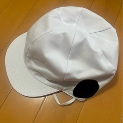 赤白帽子　小学生女子の画像