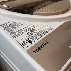 洗濯機　TOSHIBA 7kg 7キロ
の画像
