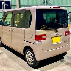 人気のタント4WD！サビ少！車検2年満タン！8万キロ！スタッドレス！エンスタ！ナビBluetooth！の画像