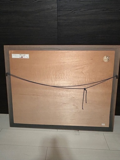 テオ・トピアス「筏の上の軽業師」直筆サイン入り テオ・トビアス