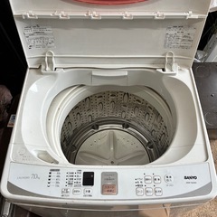 ⑪【2008年】洗濯機 7kg　SANYO ASW-70Aの画像