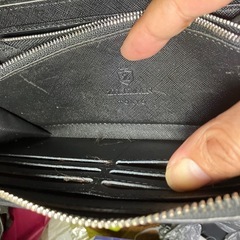 ZILLMANオールラウンドジッパーなが長財布の画像