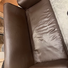 【引き取り限定】3点(ソファベッド、掃除機、オーブンレンジ)セットの画像