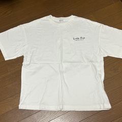 【WEGO】背面プリント デザインTシャツ(白)の画像